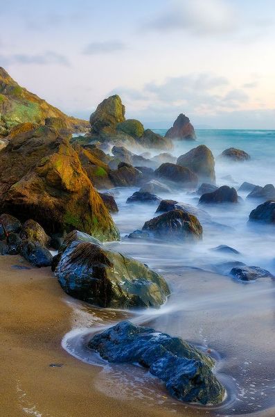 Muir Beach Dusk-Marin County-California-USA